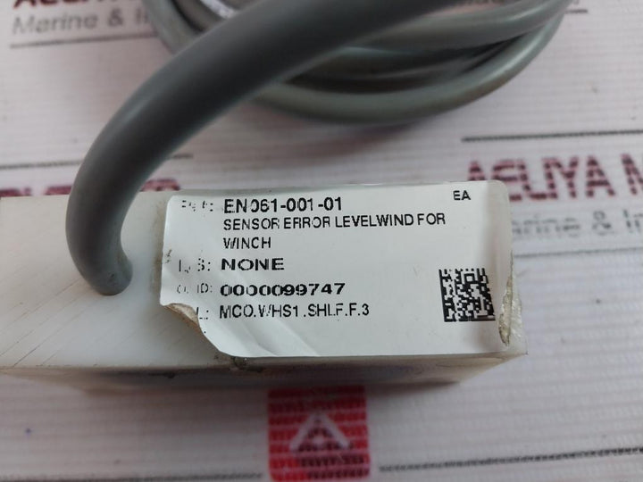 En061-001-01 Sensor Error Levelwind For Winch