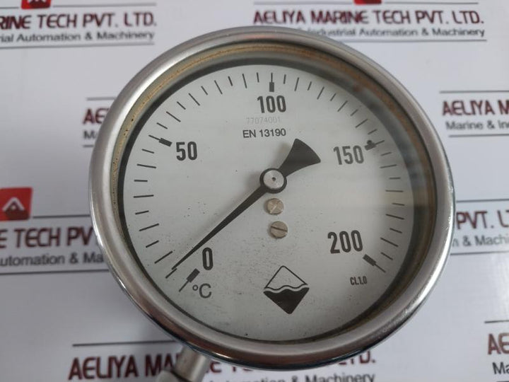 En 13190 0-200°C Thermometer 77074001
