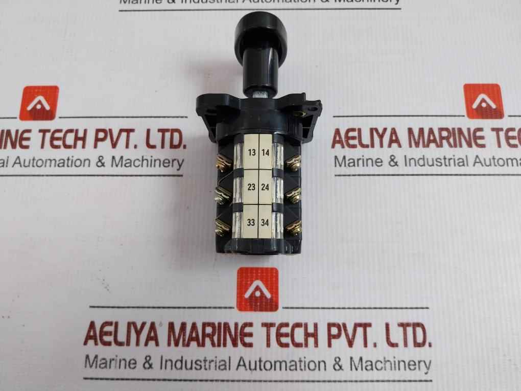 En 3X Rotary Cam Switch 600V 15A Seiko Electric