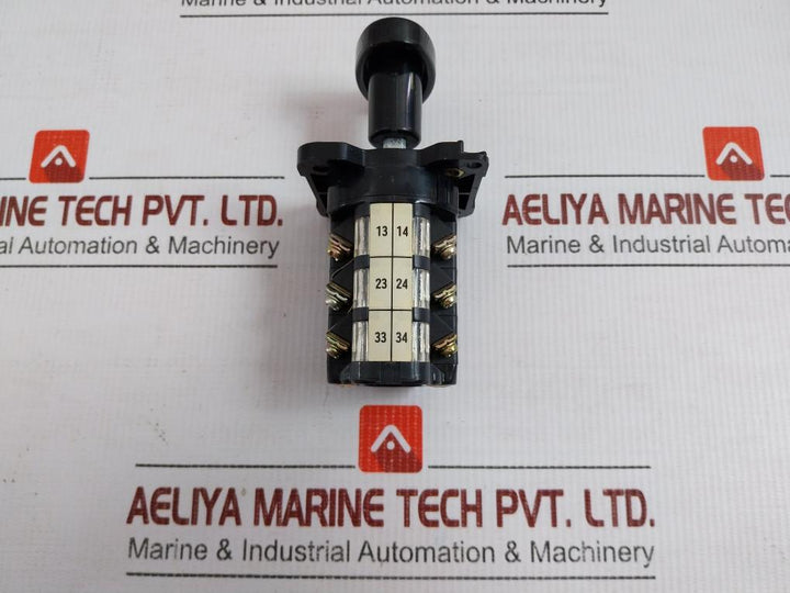 En 3X Rotary Cam Switch 600V 15A Seiko Electric