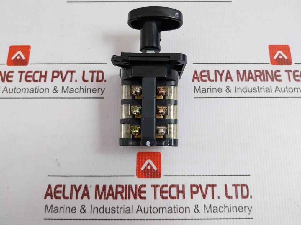 En 3X Rotary Cam Switch 600V 15A Seiko Electric
