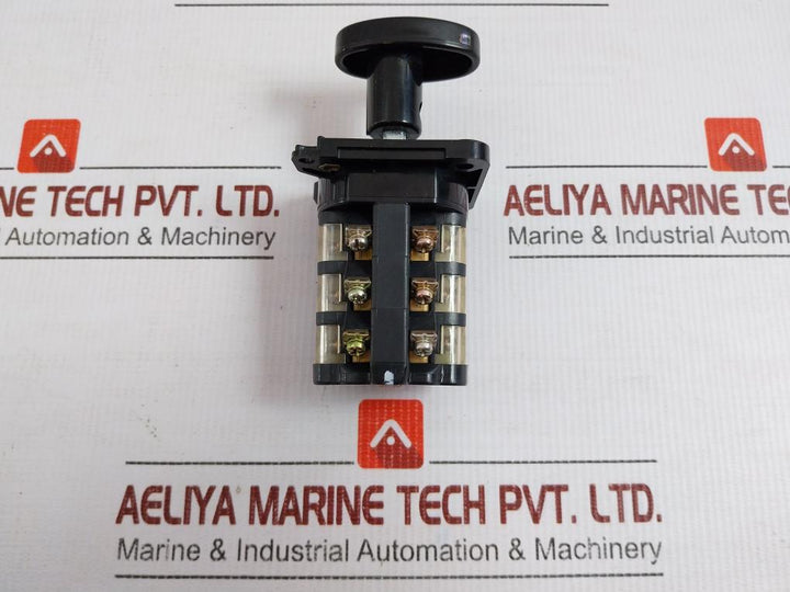 En 3X Rotary Cam Switch 600V 15A Seiko Electric