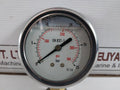 En 837-1 Glycerine Oil Filled Pressure Gauge 63 Mm 0-25Bar/Psi