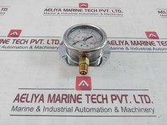 En 837-1 Glycerine Oil Filled Pressure Gauge 63 Mm 0-25Bar/Psi