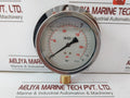 En 837-1 Pressure Gauge 0-230 Psi 0-16 Bar Cl.1.6 Pr11012