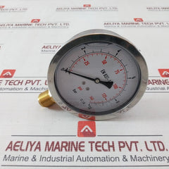 En 837-1 Pressure Gauge 0 To 145 Psi