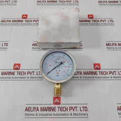 En 837-1 Pressure Gauge 0 To 145 Psi
