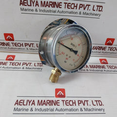 En 837-1 Pressure Gauge 14.5 To 72 Psi 1 To 5 Bar