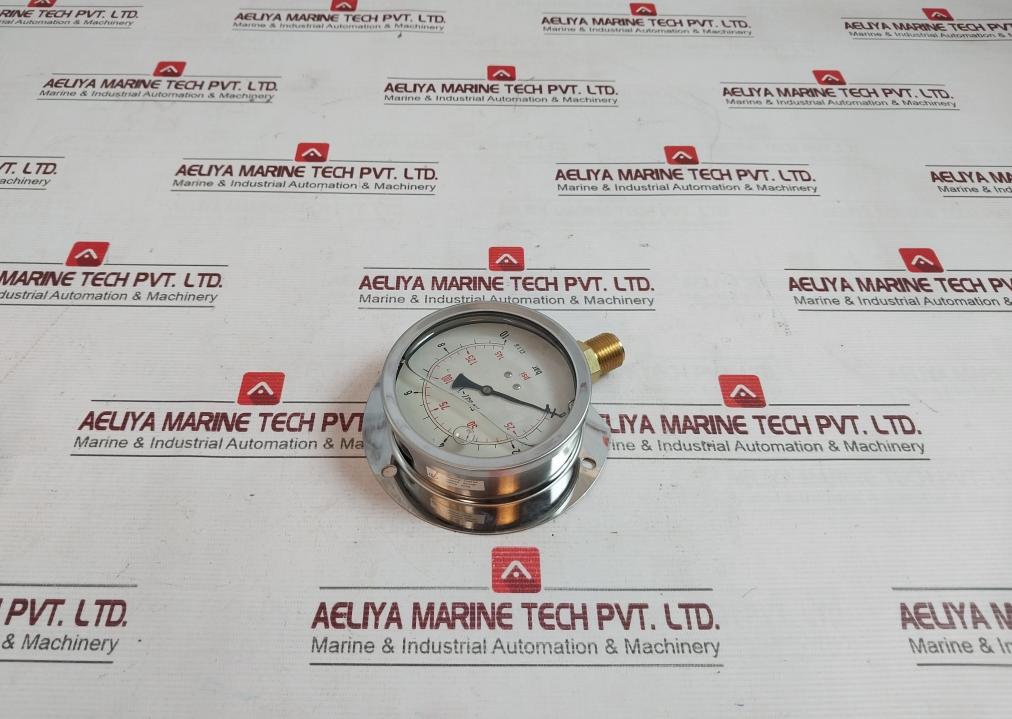 En 837-1 Pressure Gauge Pr11011 0-145 Psi 0-10 Bar
