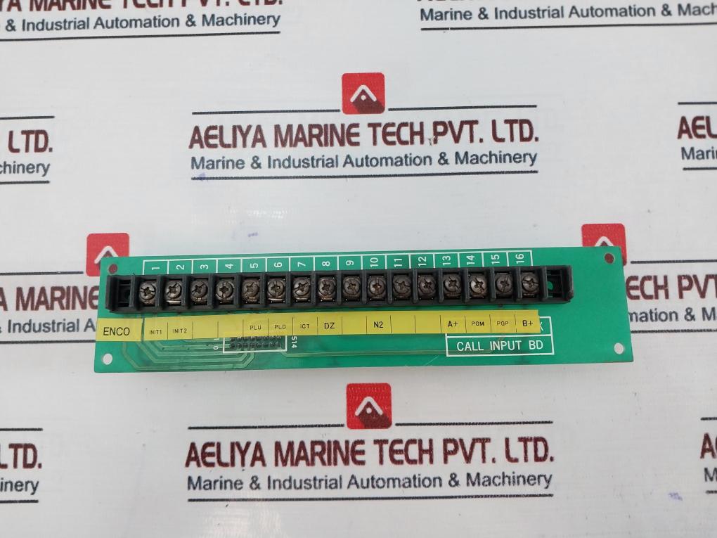 Enco Call Input Bd Printed Circuit Board
