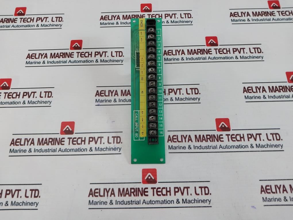 Enco Call Input Bd Printed Circuit Board