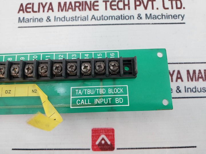 Enco Call Input Bd Printed Circuit Board