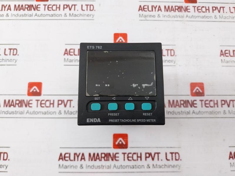 Enda Ets762 Rotational Speed Electronic Meter 50/60Hz 7Va 12V 50Ma