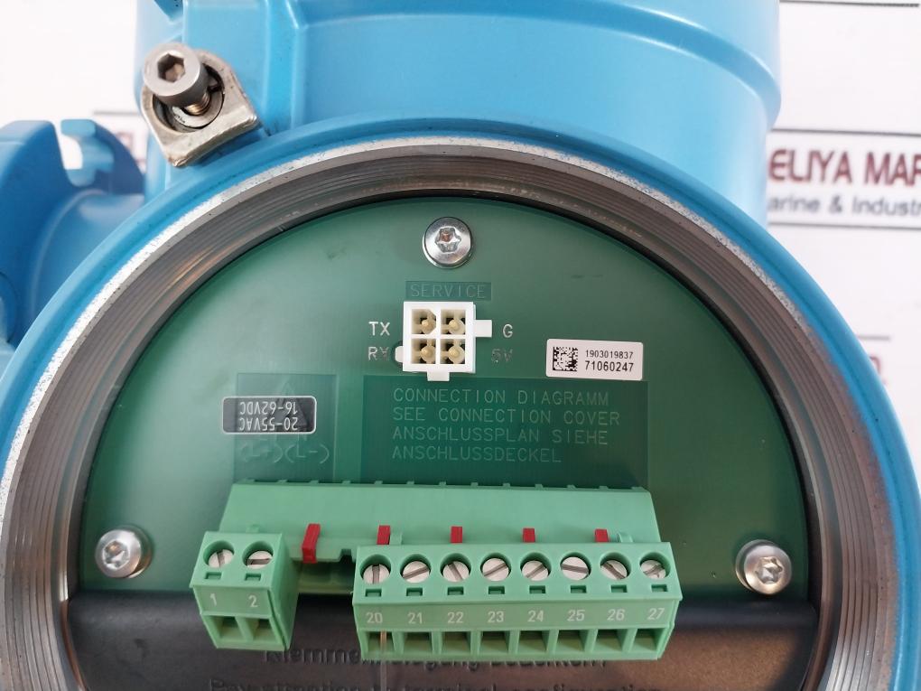 Endress+Hauser 50W3H-ud191Aa098Aw Electromagnetic Flow Meter Ip67