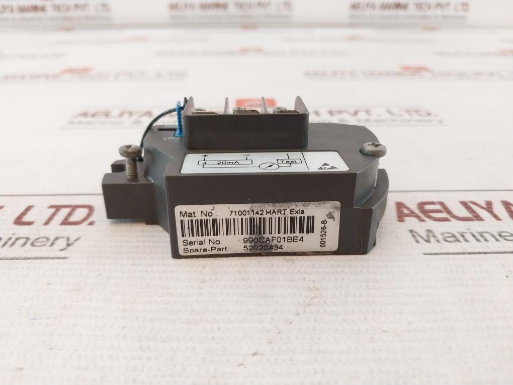 Endress+Hauser 52020434 Terminal Module 3 Pole 71001142 Hart Exia