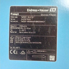 Endress+Hauser 5W3B3F-1Hl8/101 Electromagnetic Flow Tube Meter 10 Bar