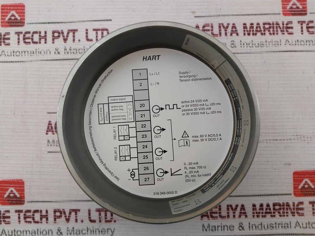 Endress+Hauser 63Fs25-abw40A23B1A Flowmeter