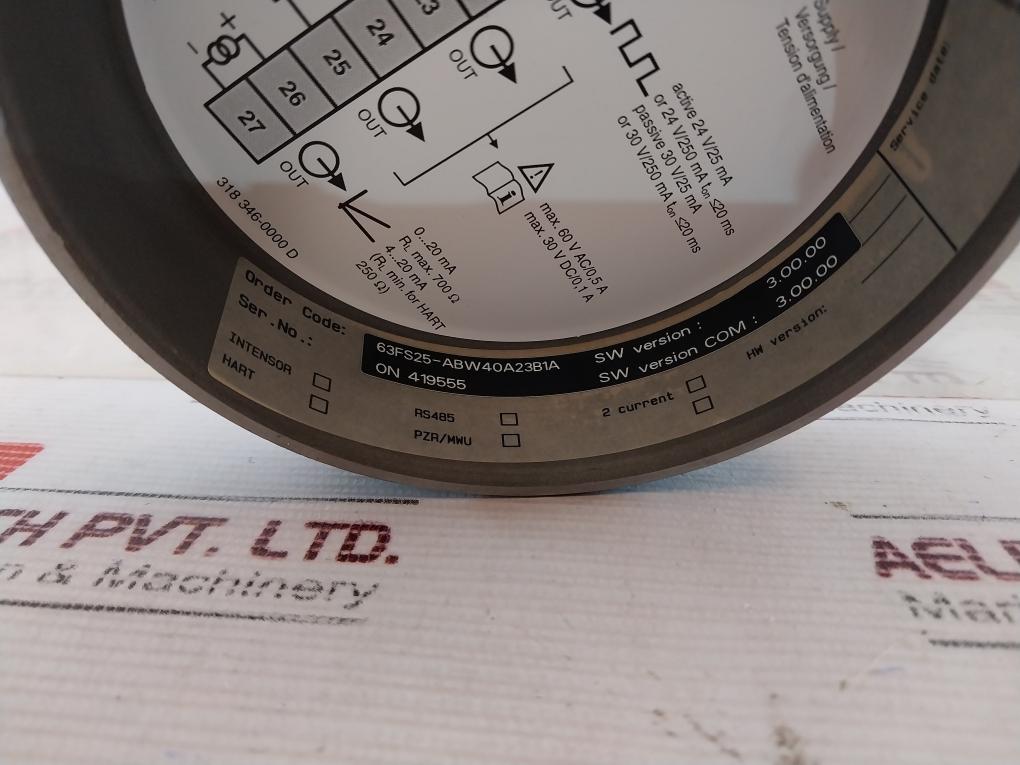 Endress+Hauser 63Fs25-abw40A23B1A Flowmeter