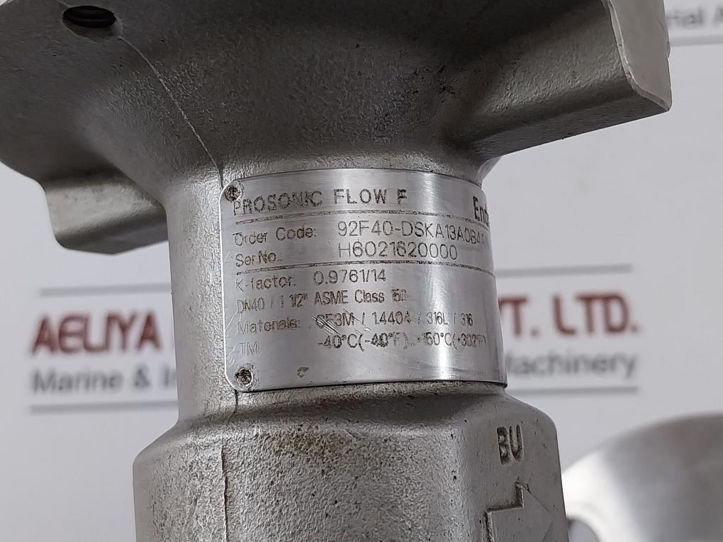 Endress+Hauser 92F40-dska13A0B4Aw Prosonic Flow F Ultrasonic Flow Meter