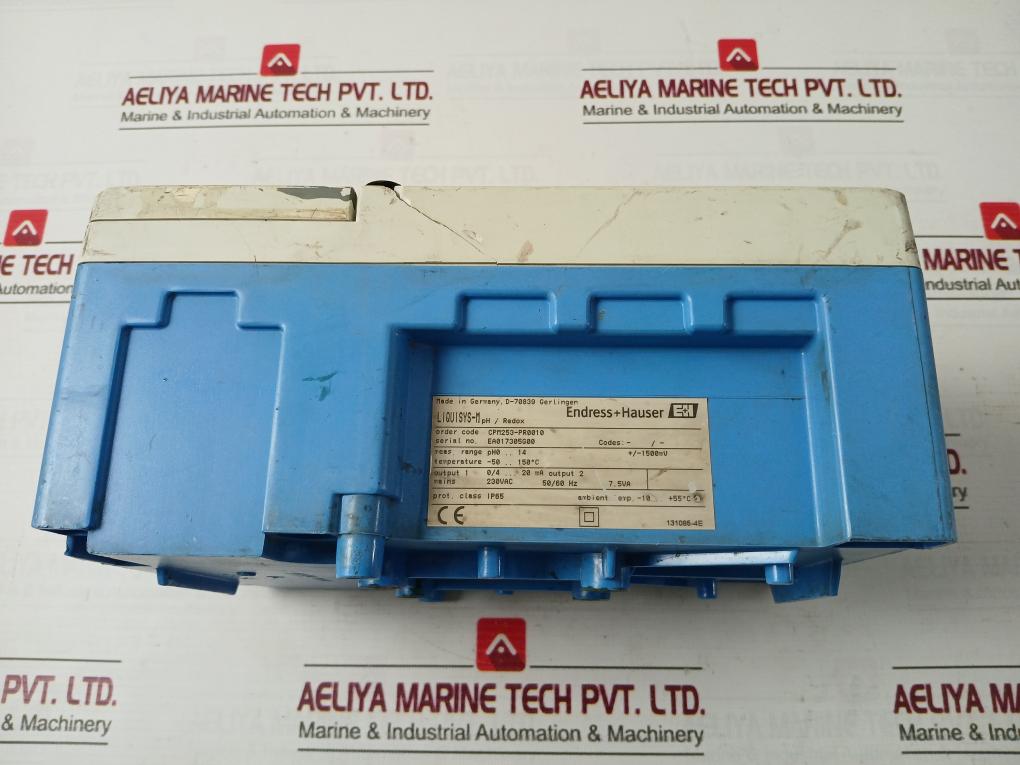 Endress+Hauser Cpm253-pr0010 Transmitter Liquisys-m Ph / Redox (Not Working)