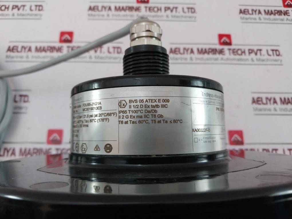 Endress+Hauser Fdu95-j1G1A Ultrasonic Sensor