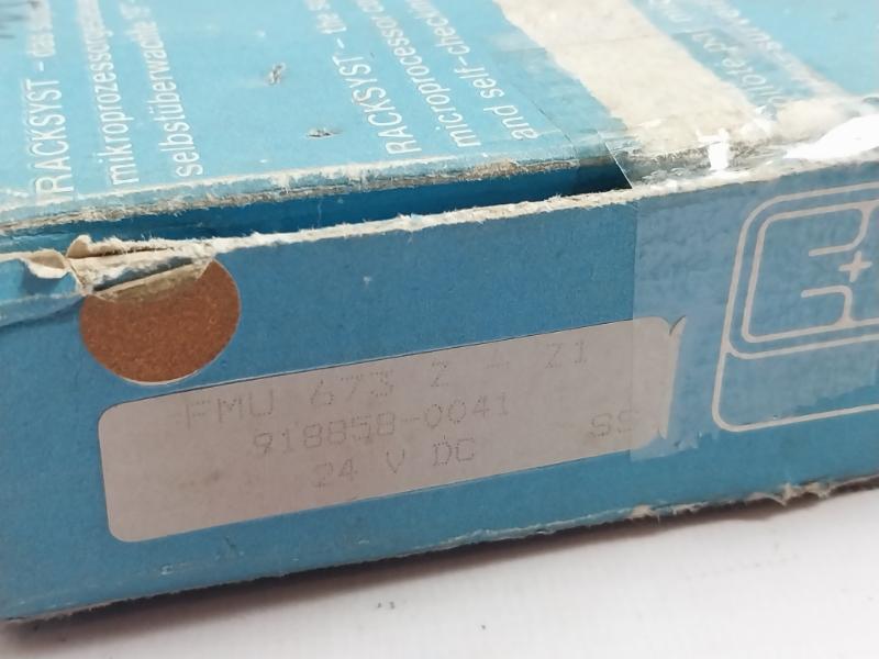 Endress+Hauser Fmu 673 Z Nivasonic Moisture Measurement 70C 20-30V I 106 Ma