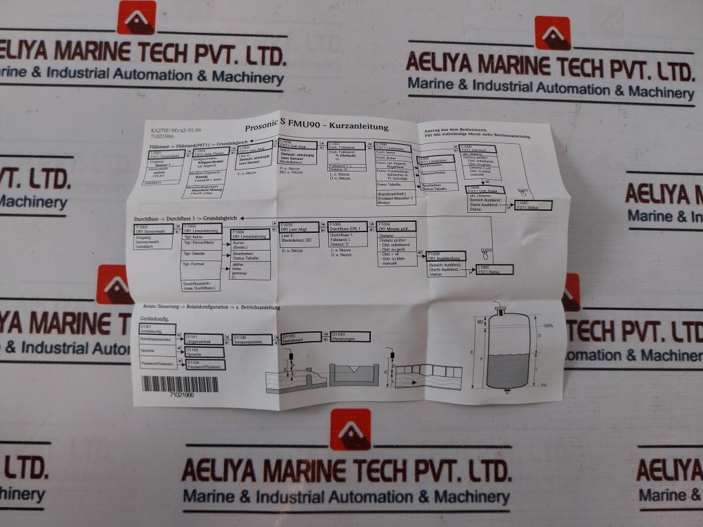 Endress+Hauser Fmu90-r11Ca131Aa1L Level Trasmitter Ip66