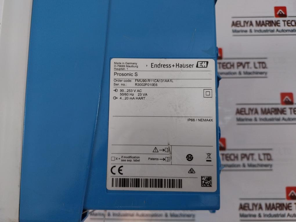 Endress+Hauser Fmu90-r11Ca131Aa1L Level Trasmitter Ip66