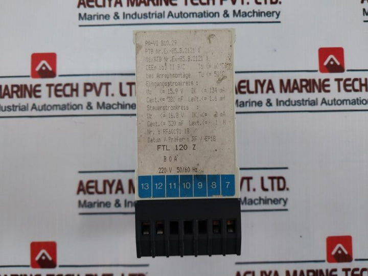 Endress+Hauser Ftl 120 Z Nivotester Level Limit Switch Rf60191 18 220V 50/60Hz