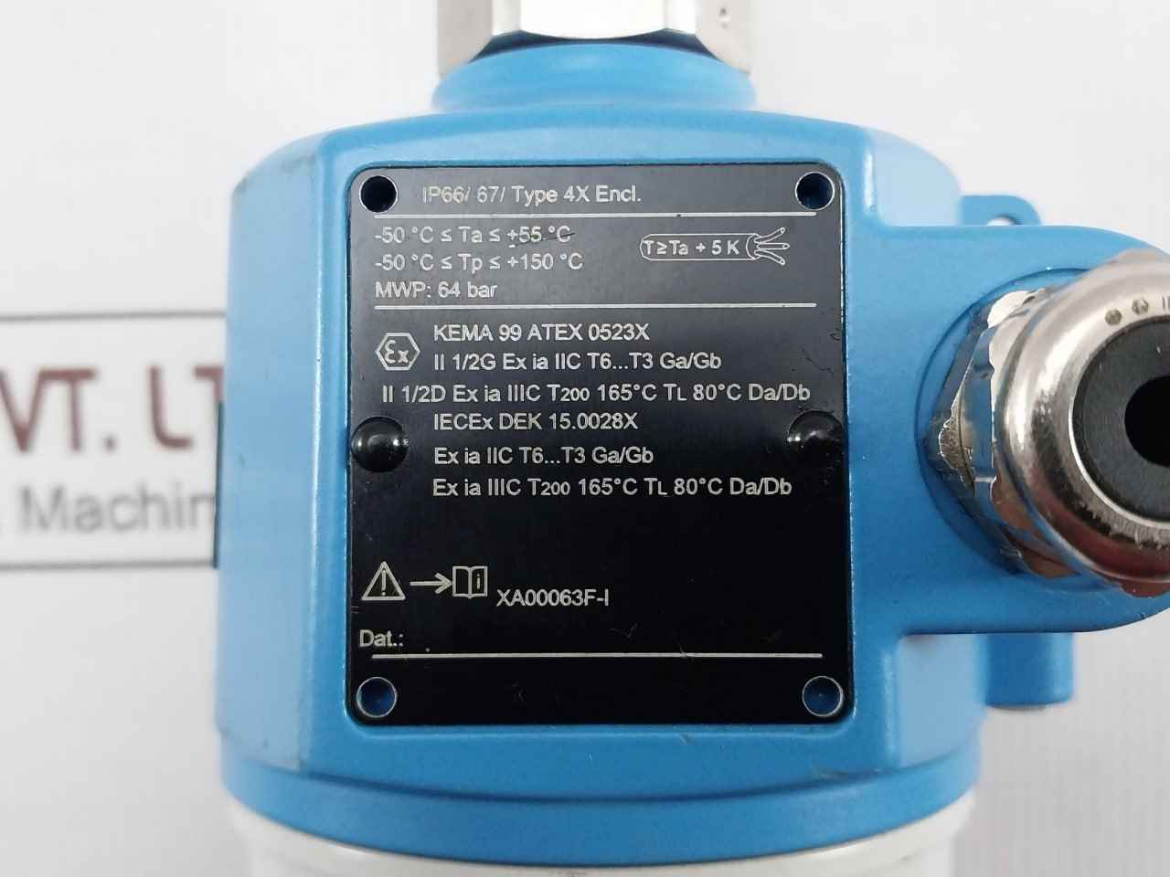 Endress+hauser Ftl50-6v46/0 Level Switch Liquiphant M 64 Bar 11-36v Dc