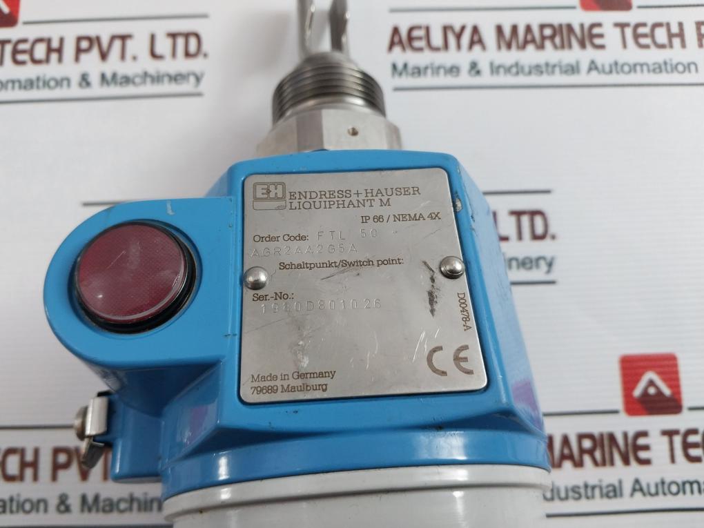 Endress+Hauser Ftl 50-agr2Aa2G5A Point Level Switch Ip66