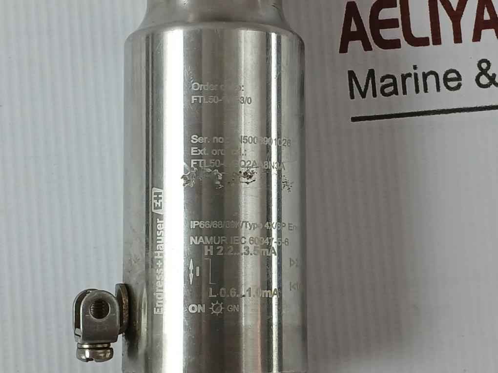 Endress+Hauser Ftl50-ggq2Aa8N3A Liquiphant M Vibronic Point Level Detector 1M