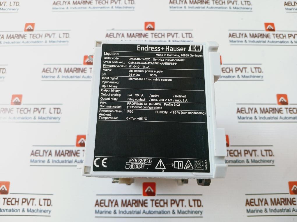 Endress + Hauser Liquiline Cm444R-1462/0 Transmitter Cm444R-aam42A1F01+Aaebpkpp