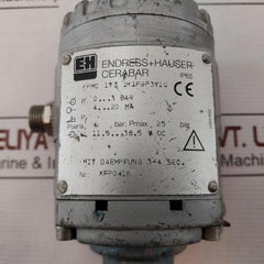 Endress+Hauser Pmc 133 1M1F9P3Y1Q Pressure Transmitter Cerabar 0-3 Bar 4-20Ma