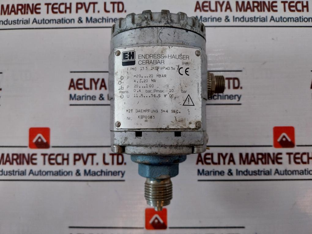 Endress+Hauser Pmc 13 3 1M1F9Pwd3W Pressure Switch Ip65