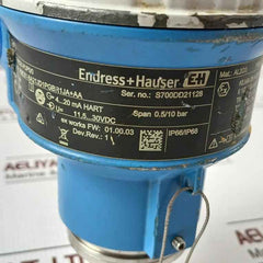 Endress+hauser Pmc51-ba21jd1pgbr1ja+aa Pressure Transmitter 30vdc Rev 1