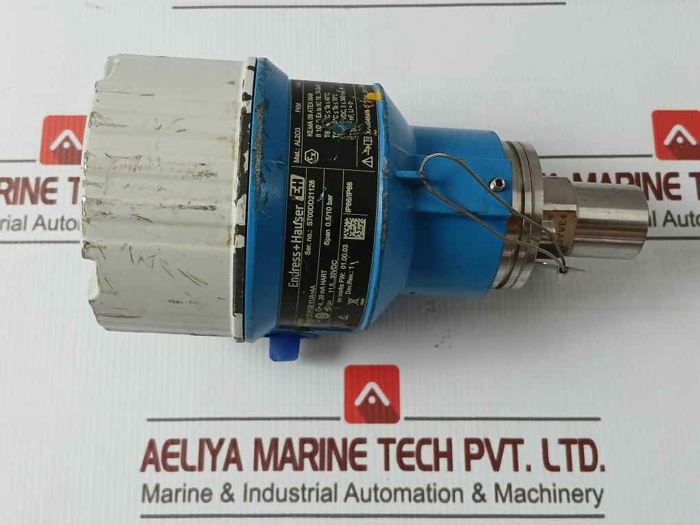 Endress+hauser Pmc51-ba21jd1pgbr1ja+aa Pressure Transmitter 30vdc Rev 1