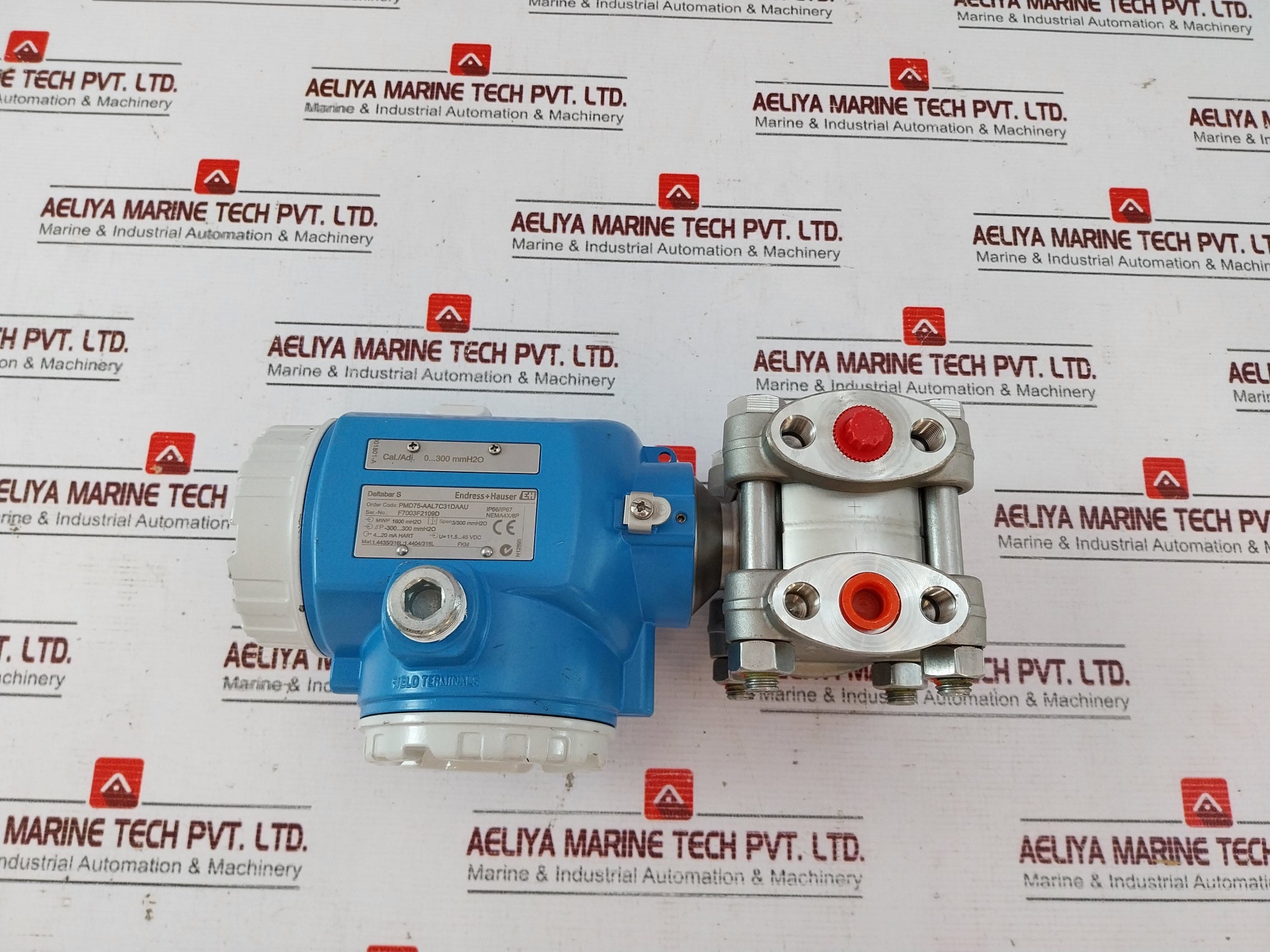 Endress+Hauser Pmd75-aal7C31Daau Differential Pressure Transmitter 1600 Mh2O