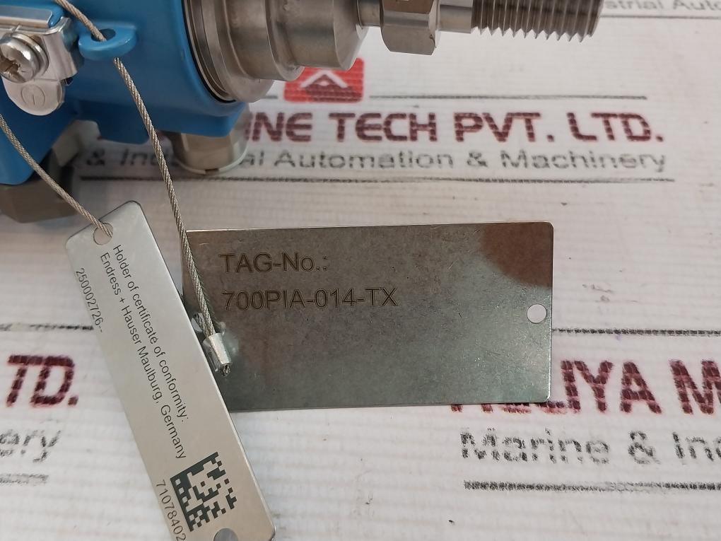 Endress+ Hauser Pmp71-1Ffp5/125 Pressure Transmitter Pmp71-5Ra1Pe1Rdaba+Z1