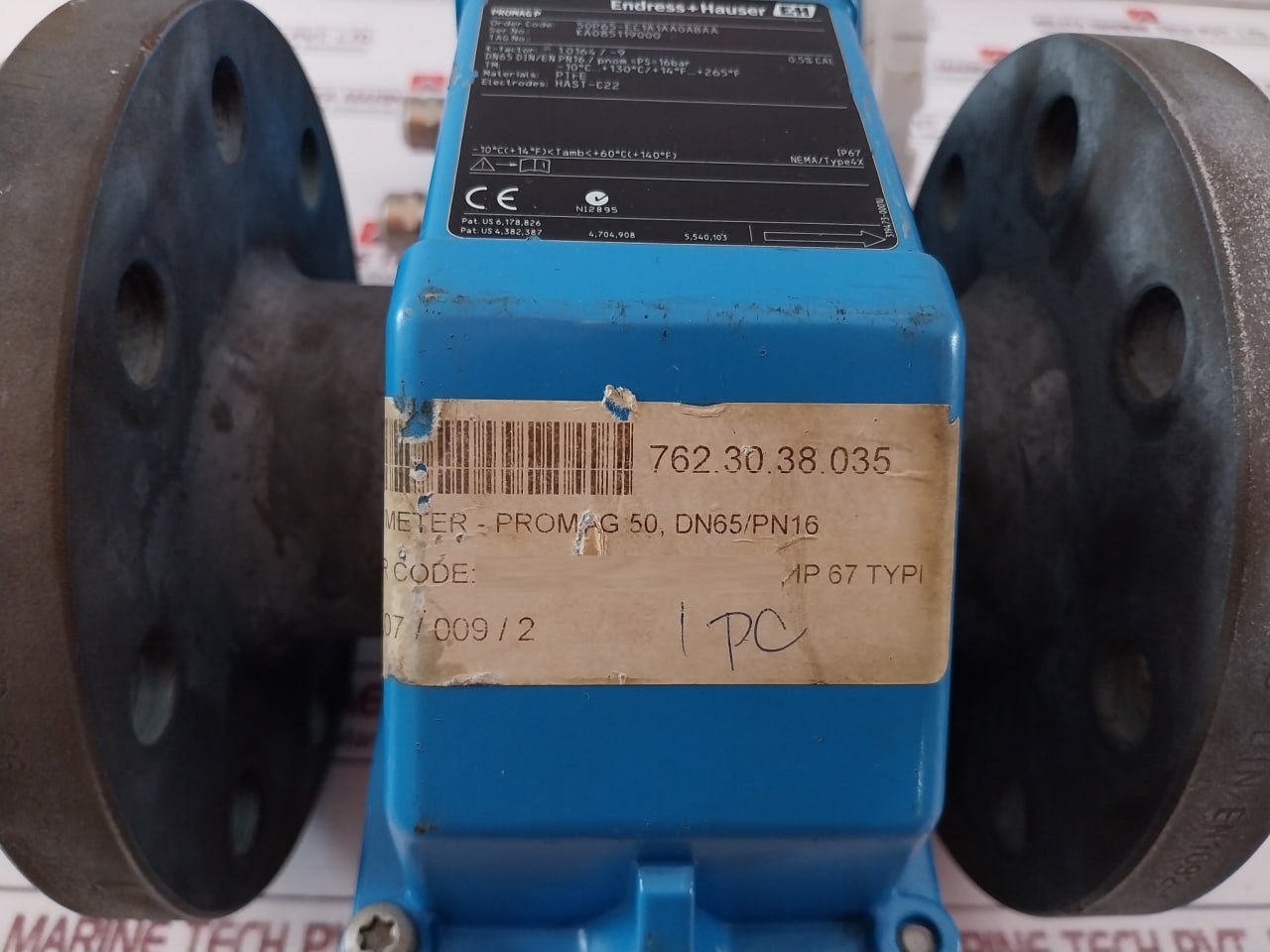 Endress+Hauser Promag 50 Electromagnetic Flow Meter 30Vdc 250Ma 319475-0002H