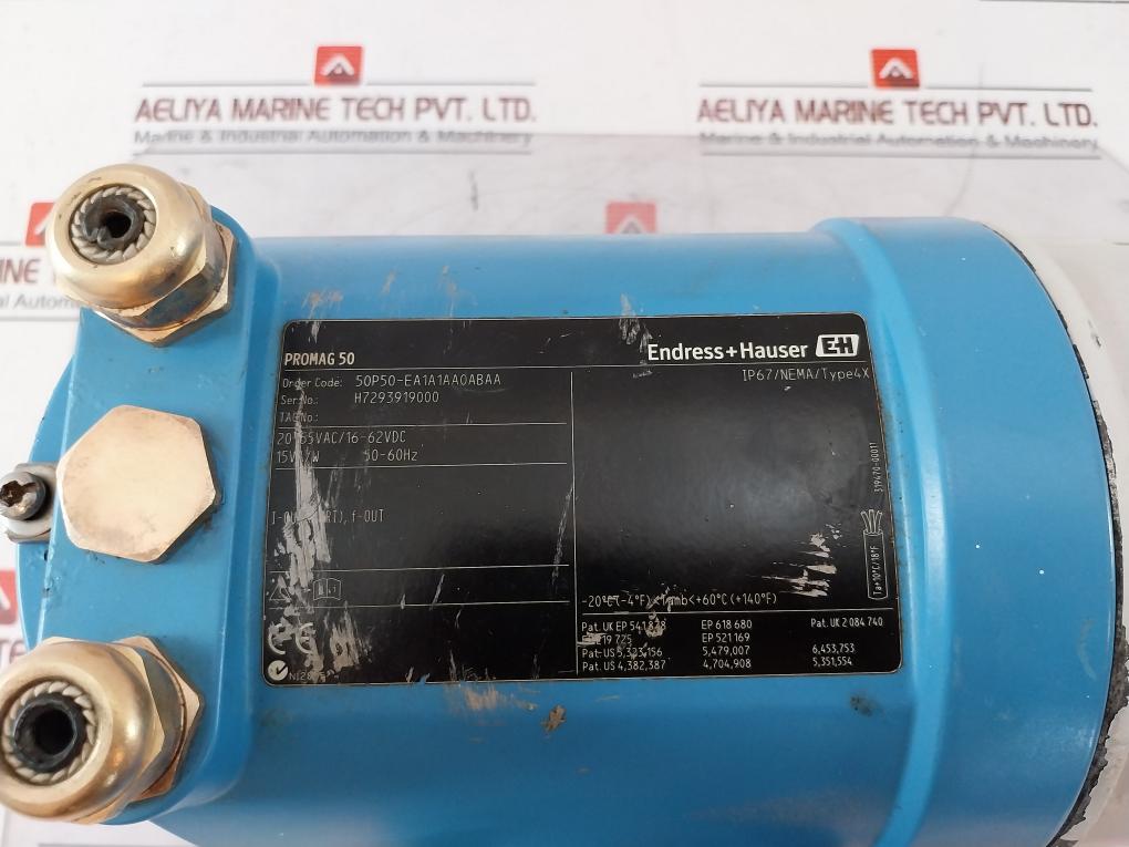 Endress+Hauser Promag 50 Electromagnetic Flow Meter 50P50-ea1A1Aa0Abaa Ip67