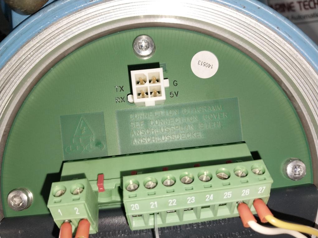 Endress+Hauser Promag 50P40Ea1A1Aa0Abaa Tank Side Monitor Flow Meter