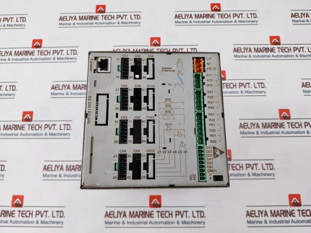 Endress+Hauser Rsg35 Ecograph-t Universal Graphic Data Manager (Not Working)