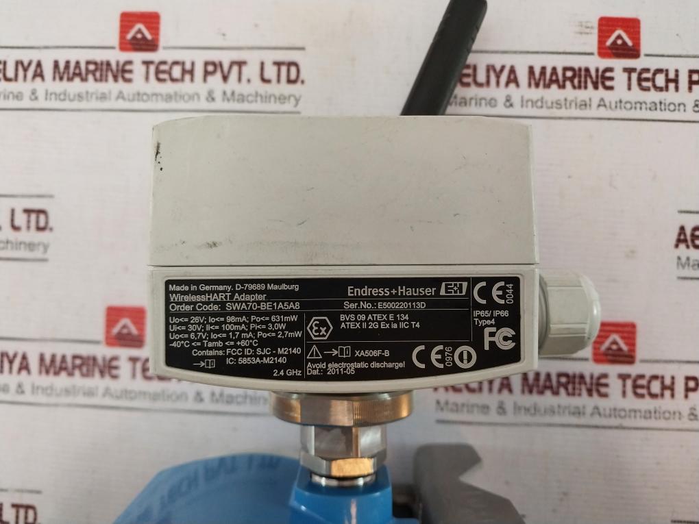 Endress+Hauser Swa70-be1A5A8 Flow Meter