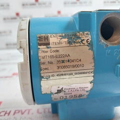 Endress+Hauser Tmt165-e222Aa Fieldbus Temperature Transmitter 24V 250Ma 12-42Vdc