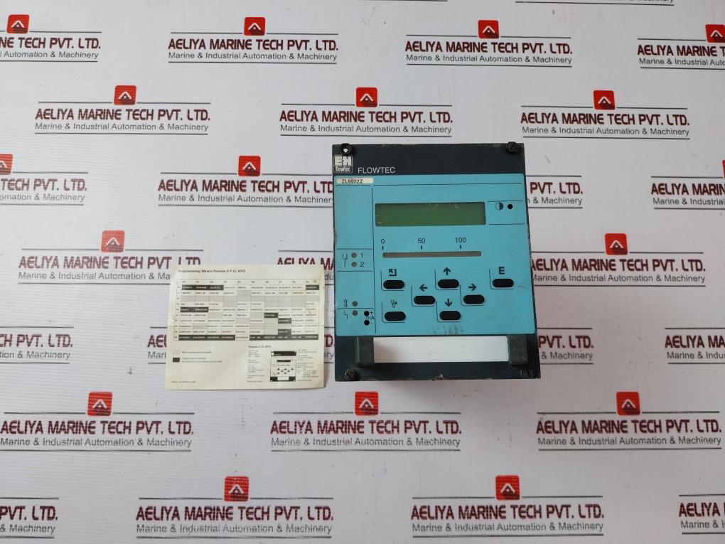 Endress+Hauser Zl6072Z Procom Ii M-point Flow Meter 16-62 Vdc 18W