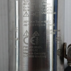 Endress+Hauser Ftl50-ggq2Aa8N3A Liquiphant M Vibronic Point Level Detector.