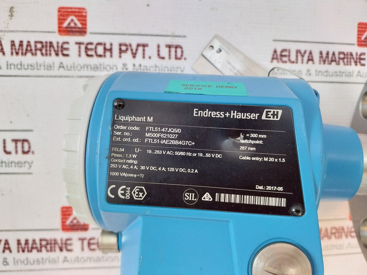 Endress+Hauser Ftl51-47Jq5/0 Level Switch 50/60Hz