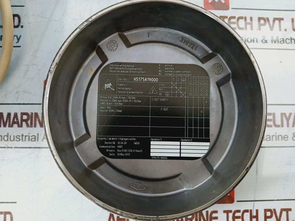 Endress+Hauser Promag 50 Electromagnetic Flowmeter 50P80-ec1A1Aa0Abaa 20-55Vac