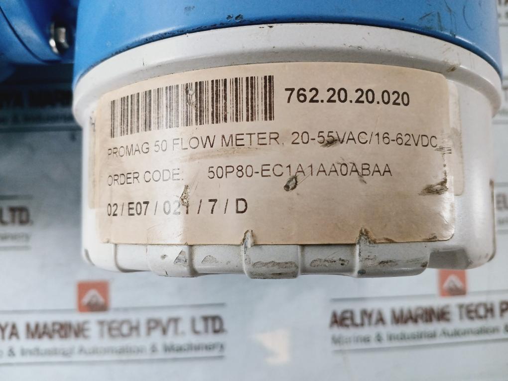 Endress+Hauser Promag 50 Electromagnetic Flowmeter 50P80-ec1A1Aa0Abaa 20-55Vac